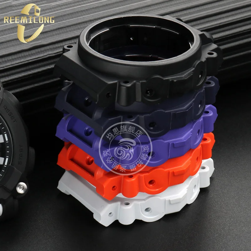 Watch inner case Watch Accessories movement shell replacement black dark blue yellow pure colour For CASIO G-SHOCK GA-900/900TS