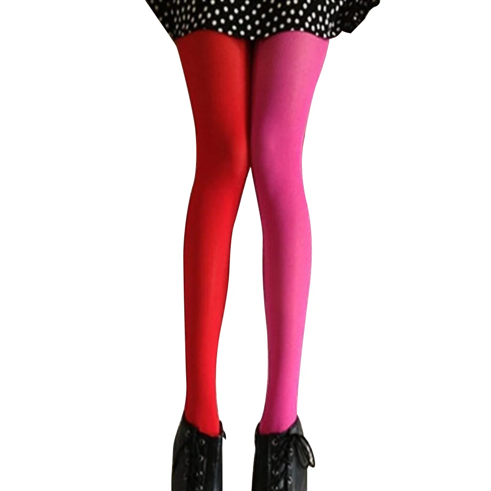 

Two-color Stockings Tights Woman Legging Women Silk for Thigh Multicolor Miss