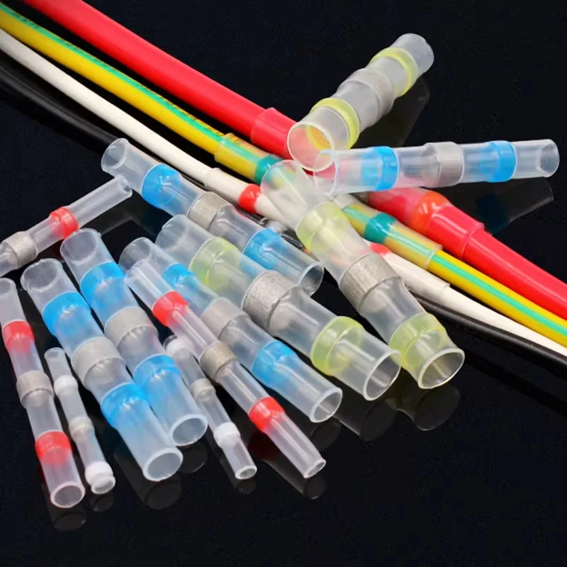 Welding Ring Heat Shrink Terminal IP67 Waterproof Electrical Equipment Connection Heat Shrink Tube Wire Connector Terminal