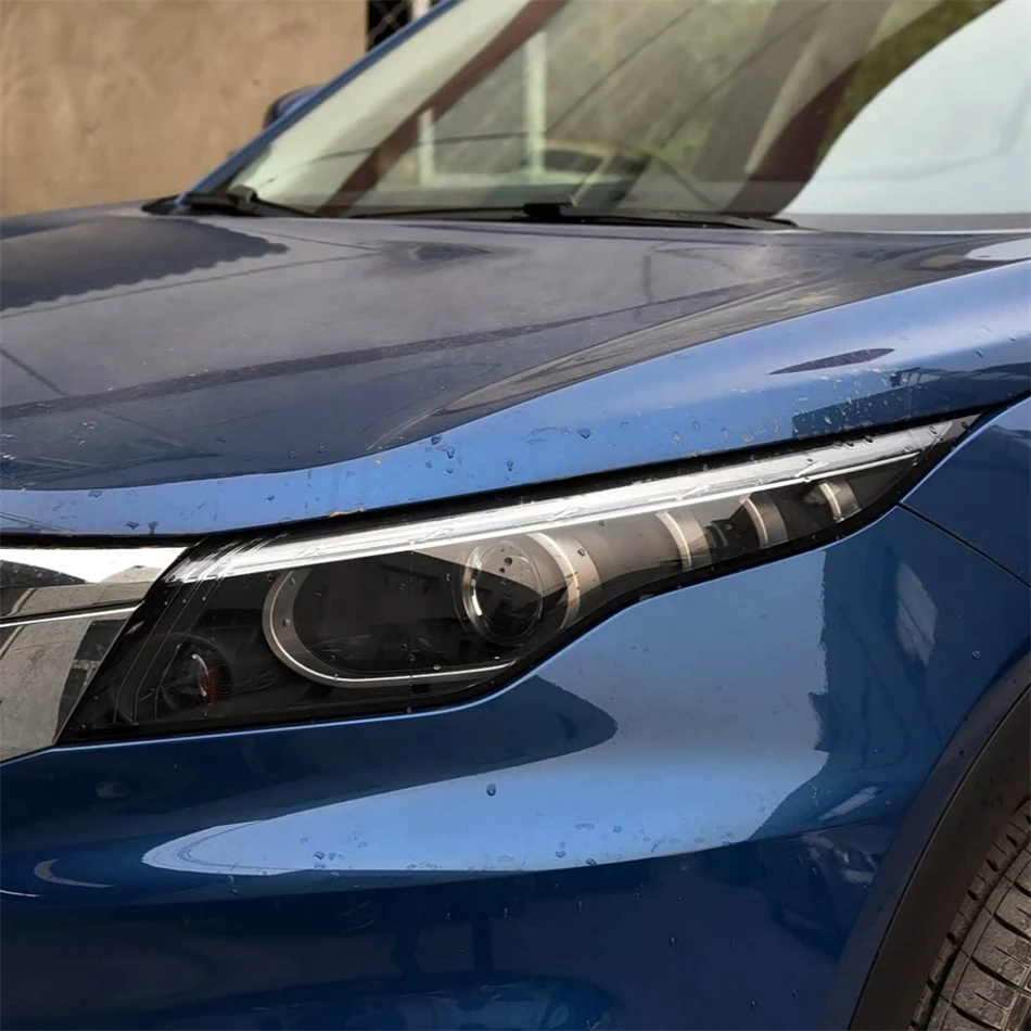 For Qoros 5 2016 2017 2018 2019 2020 2021 Accessories Lights Cover Headlight Cap Car Front Headlight Lens Cover Lights Shell
