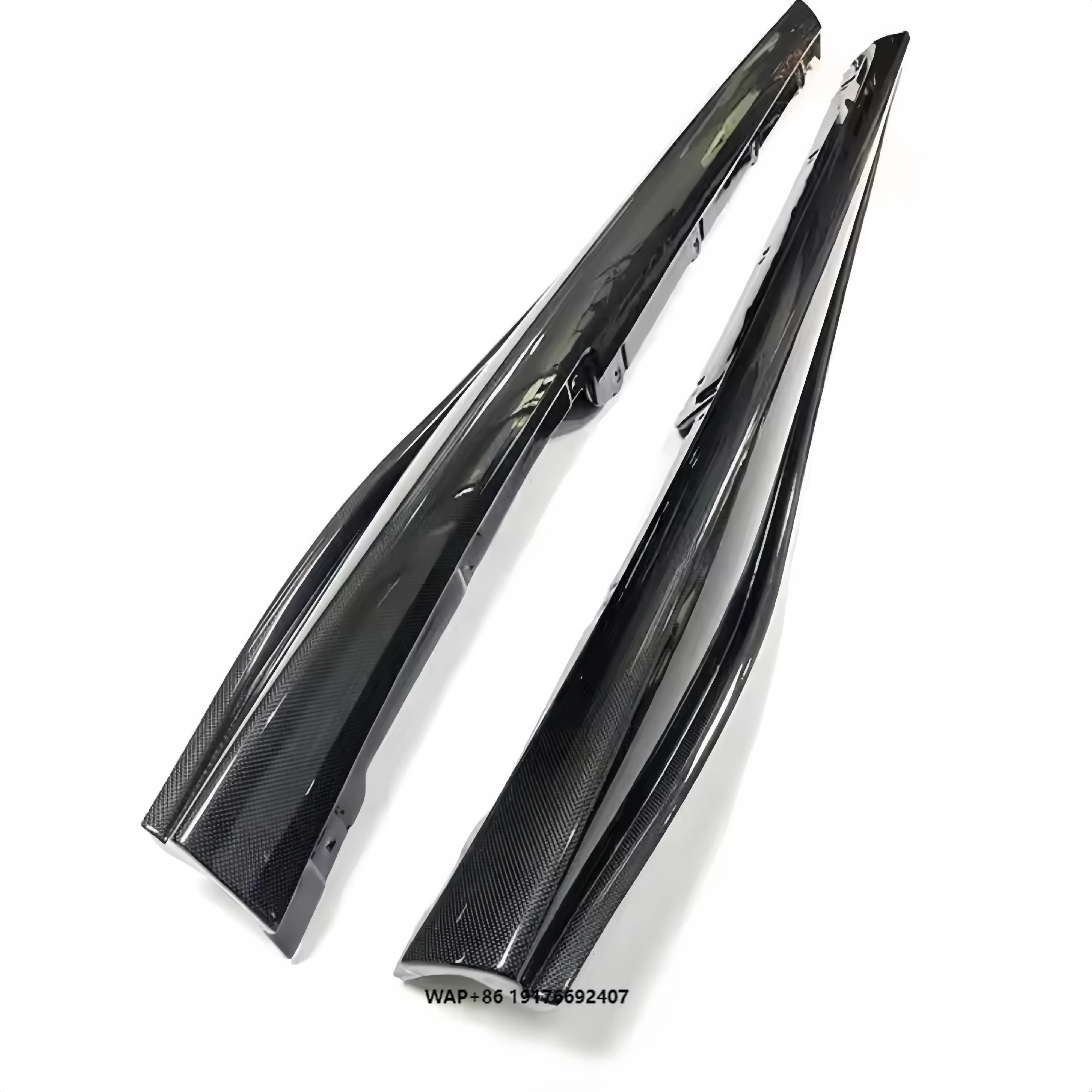 

ForFerrari 296GTB Upgraded OEM Style Dry Carbon Fiber Side Skirt Skirt Edge Automotive Body Parts