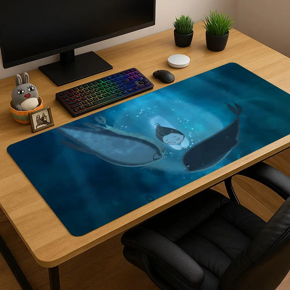 

Song Of The Sea Mouse Pad Large gaming mat,extended desk pad,custom anime mousepad,RUB mouse mat,non slip surface