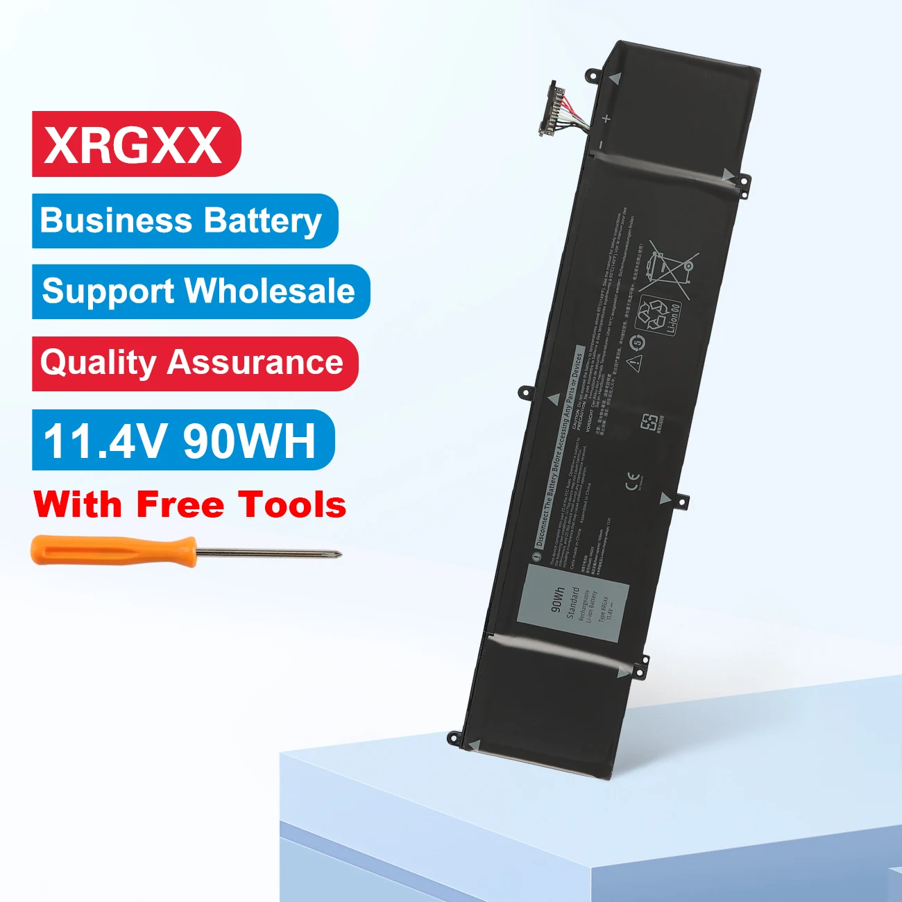 

KingSener XRGXX Laptop Battery For DELL For Alienware M15 M17 R1 ALW15M-D1735R R1725S R1735R R1738R R1748R G5 5590 G7 7590 7790