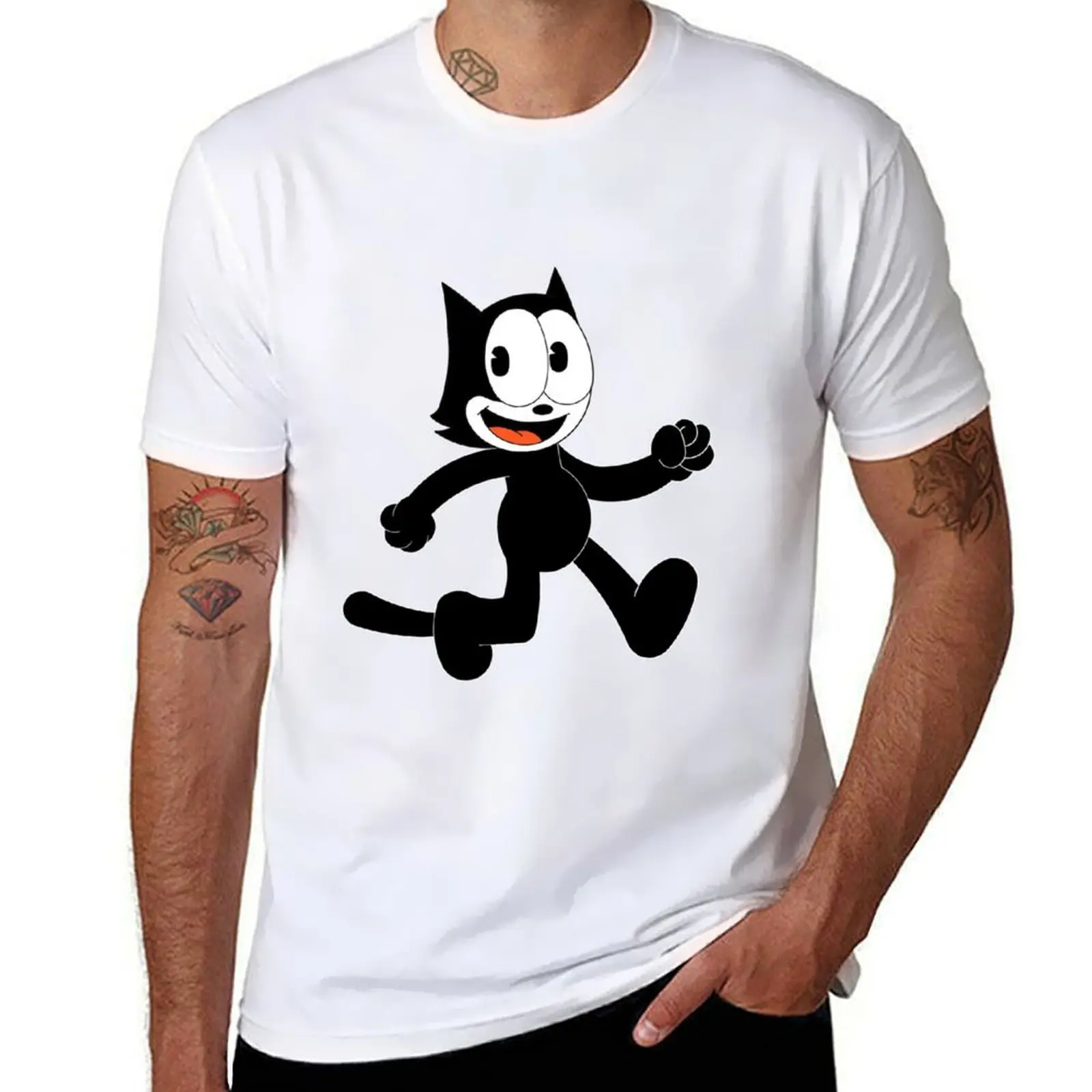 

Felix the cat-remastered classic T-Shirt cotton t shirt pack essential t shirt T-Shirt
