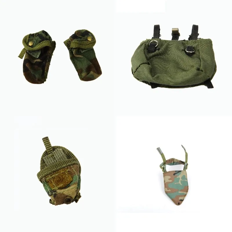 1/6 Schaal Hobby Soldaat Militaire Eenvoudige Camouflage Pack Bag Model DIY voor 12 "Actiefiguren Pop Accessoires Rekwisieten