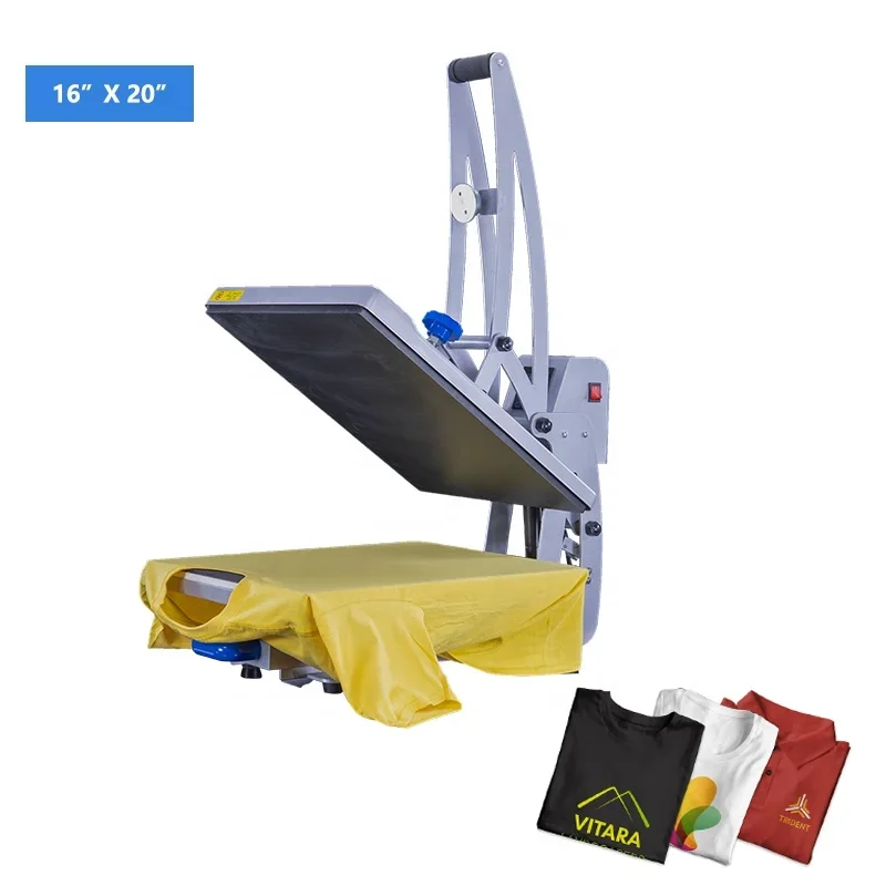 magnetic semi-automatic heat press t-shirt Colroking Auto Open Slide Out Heat Transfer Press Machine