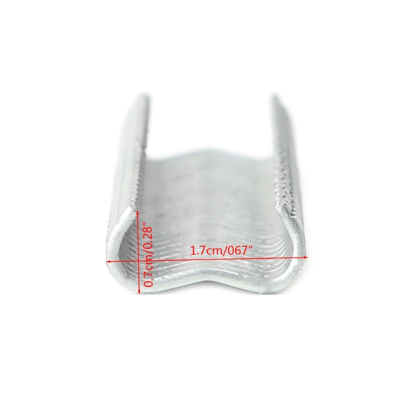 600x Type for M Nail Ring for Mesh Fencing Fastener Hog-Ring Pliers Hog-Ring for Cage Clamp Hog-Ring Pliers Installation