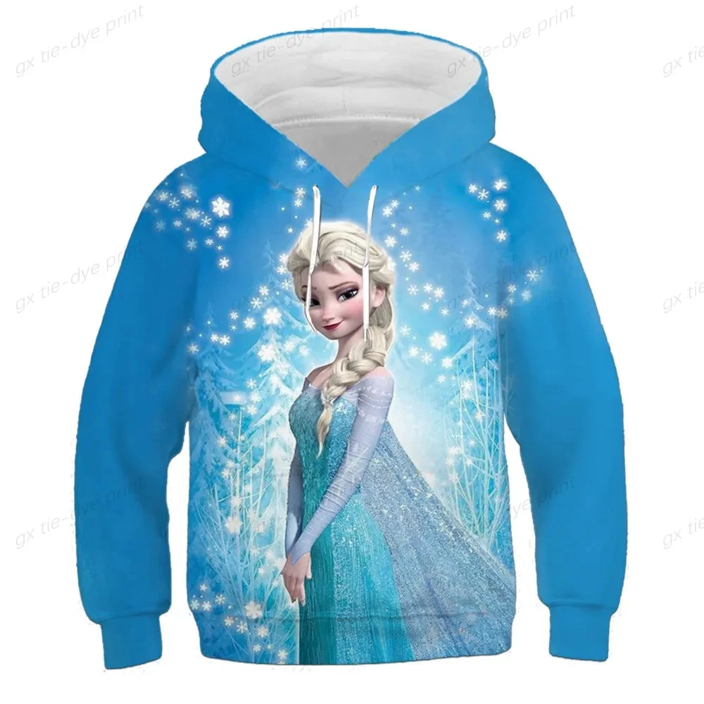 Cartoon, Anime, Classic Characters, 3D Printed Patterns, Children\'s Hoodies, Sweatshirts, Long Sleeved Pullovers, Children\'s