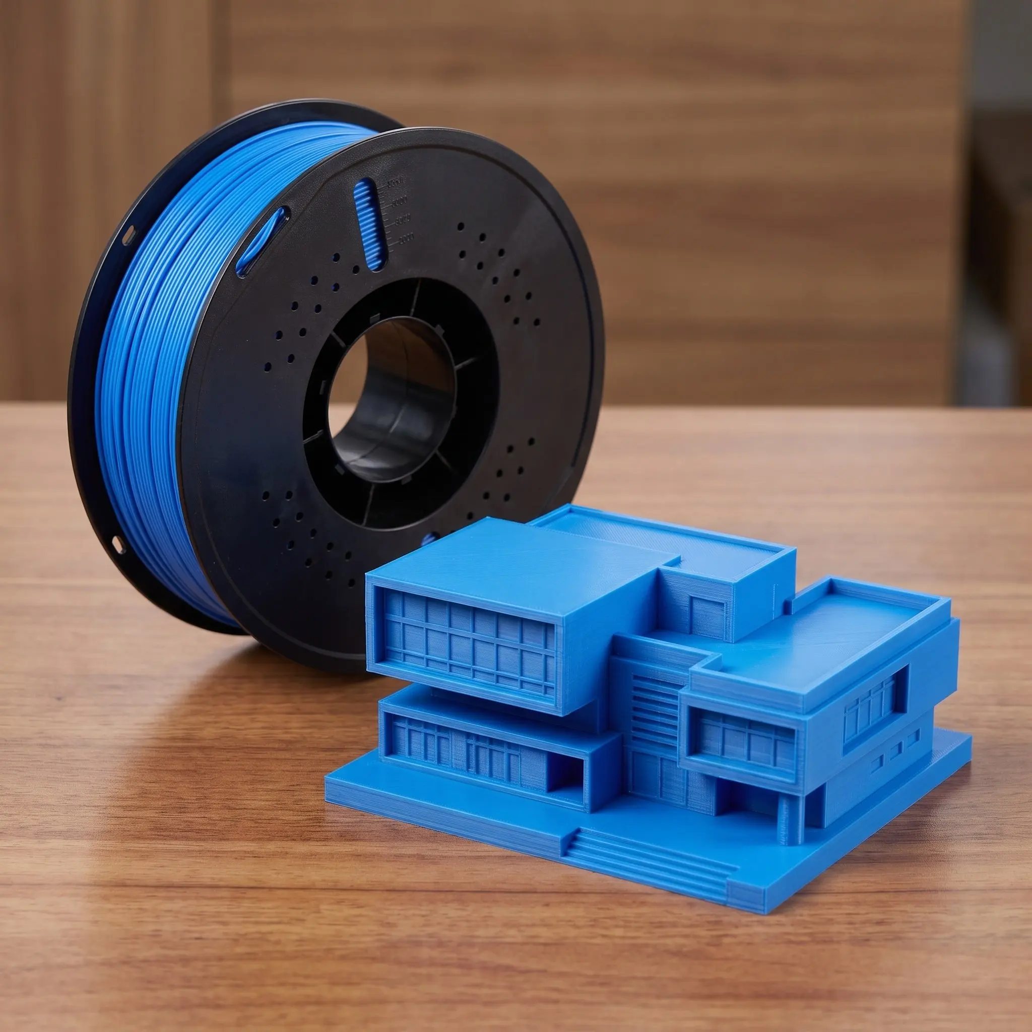 1 Roll Pla Filament Spool Sky Blue High Strength 3D Printing Filament Material Bundle Decorative Crafts Printing Supplies