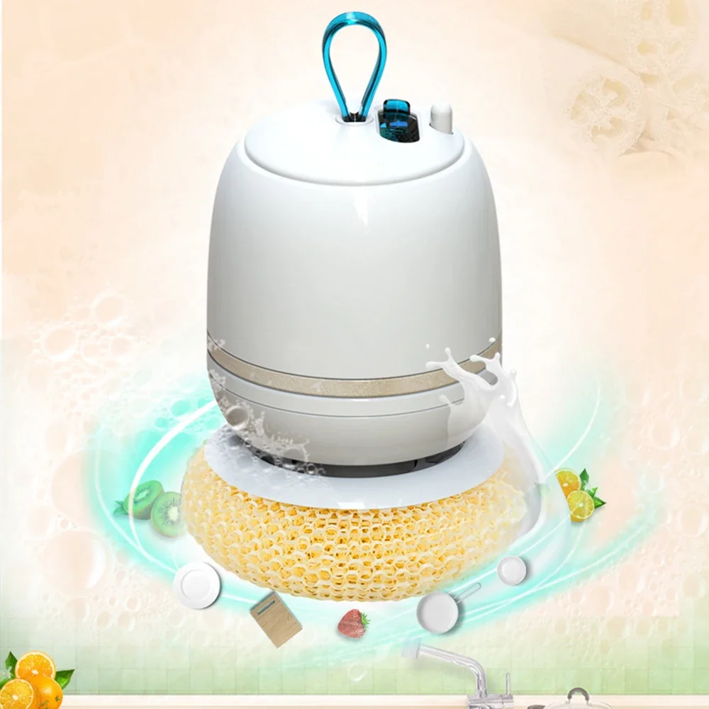 Electric Cleaning & Disinfecting Washing Ball Electric Heavy Duty Induction Friction USB Rechargeable Mini Dishwasher