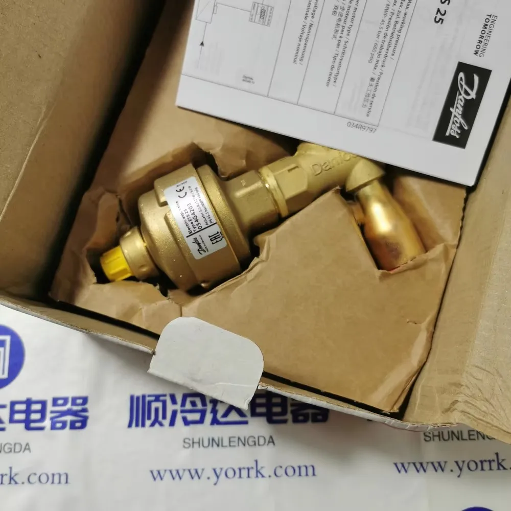 

034G4203 Оригинальный электронный расширительный клапан Danfoss, расширительный клапан Danfoss