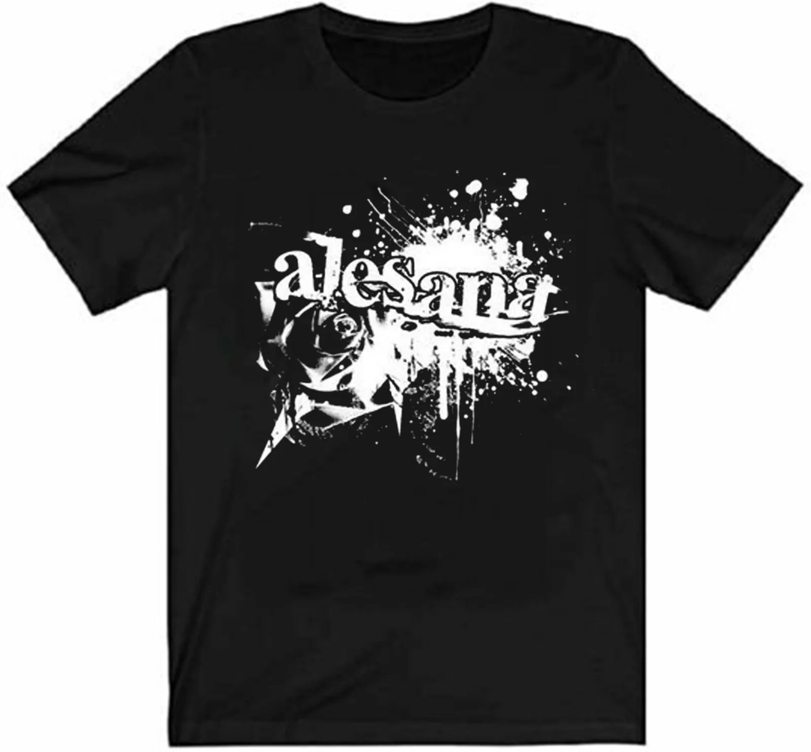 Classic Alesana Band Rose AlBUM Music Black Gift for fans T Shirt S-5XL NL2809