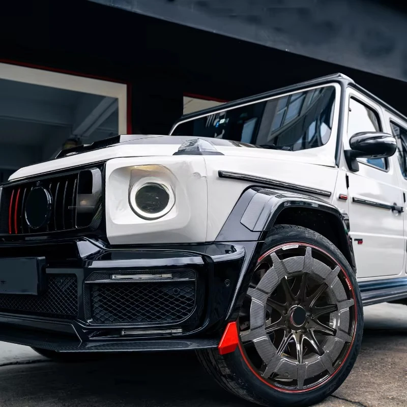 For W464 G63 Rocket B900 Body Kit Dry Carbon Fiber Exterior Car Accessories for  G Class G63 G500 G550 2019-2024
