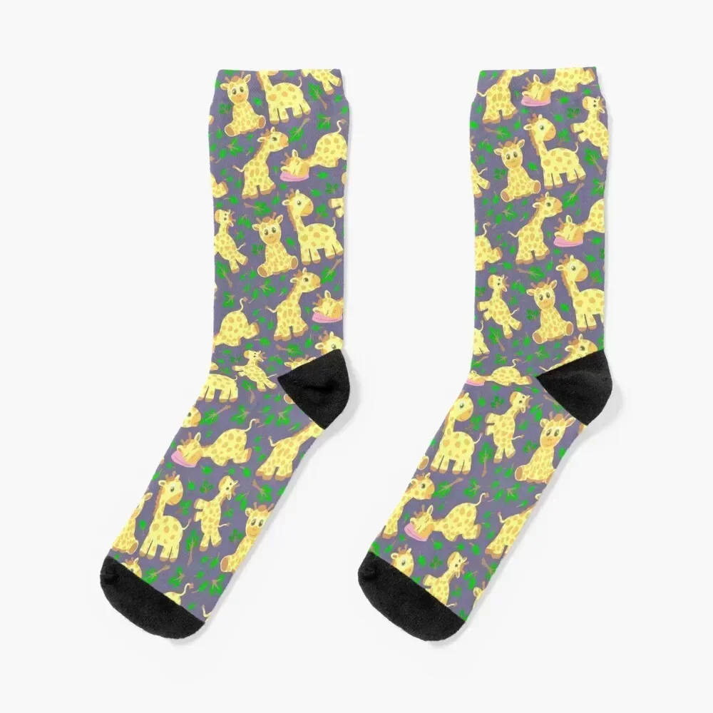 

Giraff Pattern Socks hiking shoes hockey valentine gift ideas Socks Women's Men's
