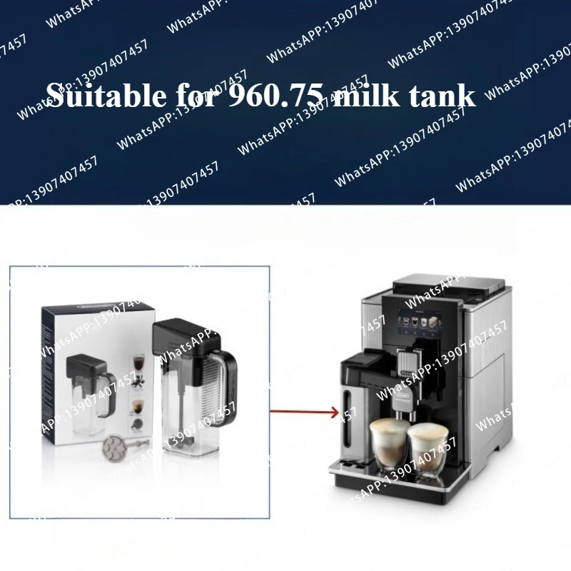 Suitable for a full range of accessories for automatic coffee machines, hot and cold milk cans