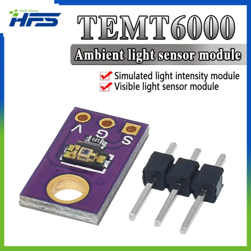 

TEMT6000 Professional Light Sensor Module for Arduino