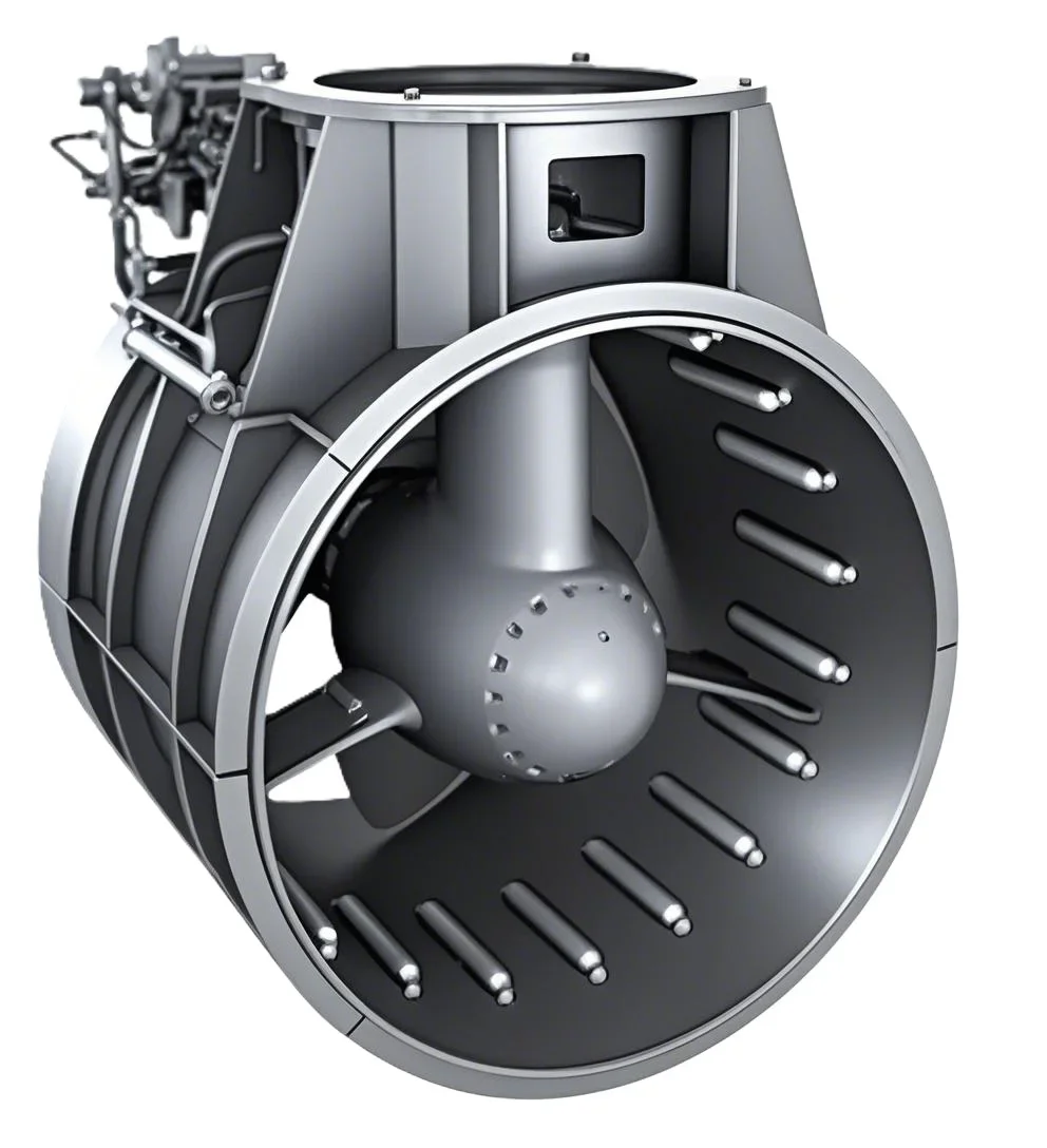 Customized Low-Noise and Vibration Dp1 Application Marine Tunnel Bow Thruster with CP/FP Propeller for Cruise Vessels