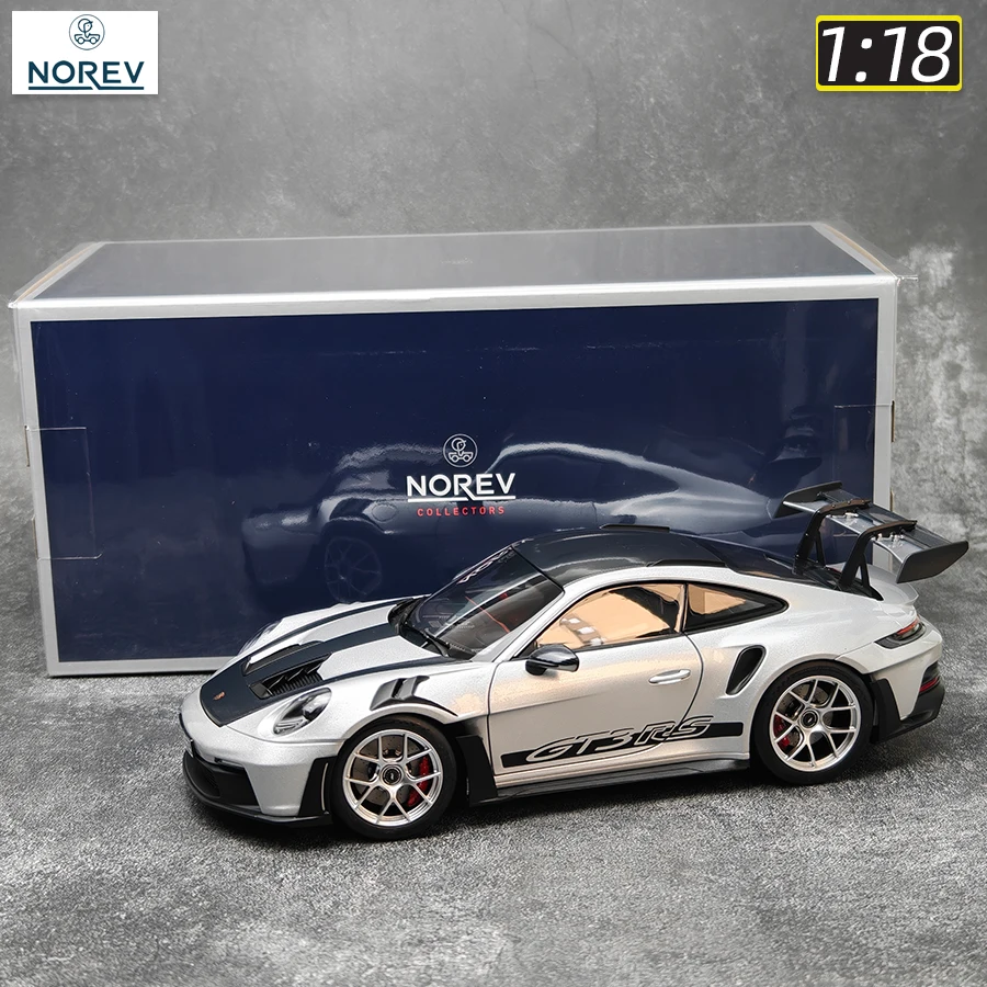NOREV ダイキャストモデル 1:18 ポルシェ 911 GT3 RS 2022 メタルカー