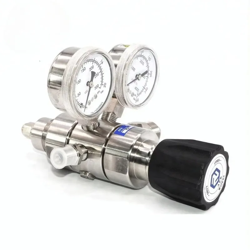 Regolatore di pressione del gas CO2 a doppio stadio CGA 330 ad alta pressione