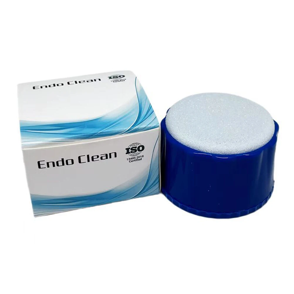 Dental Endo File Clean Stand Foam Sponge Round Holder S/L Autoclavable Root Canal Endodontic Files Plastic Organizer Purple Blue