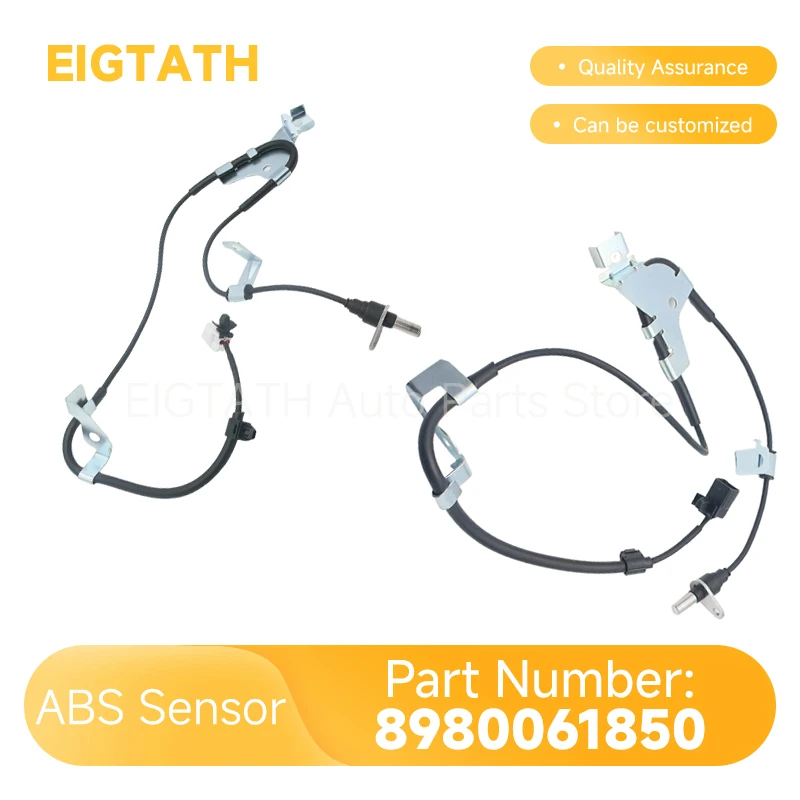 

Front Left/Right ABS Wheel Speed Sensor for Isuzu NPR75 D-Max MU-X Elf 600P 700P KB Car Accessories Tools 8980061840 8980061850