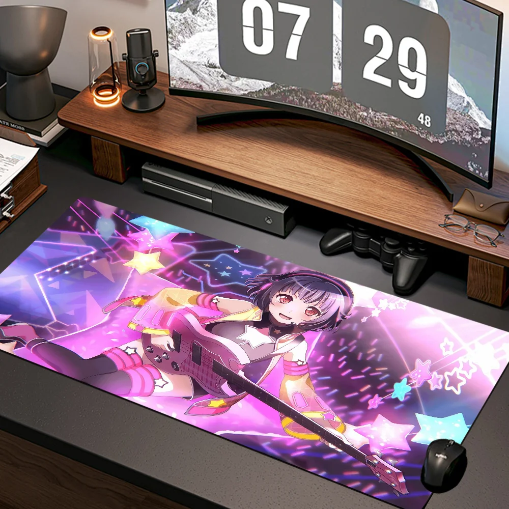 Gaming Accessories BanG Dream Mousepad Desk Mat  Laptop Pad Carpet Anime Xxl Mousepad Company Notebook Gamer Computer Table mat