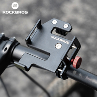 ROCKBROS Bicycle Phone Holder Aluminum Alloy Anti-Slip GPS Bracket Universal 4.7-7.09inch Motorcycle MTB Bike Phone Mount Stand