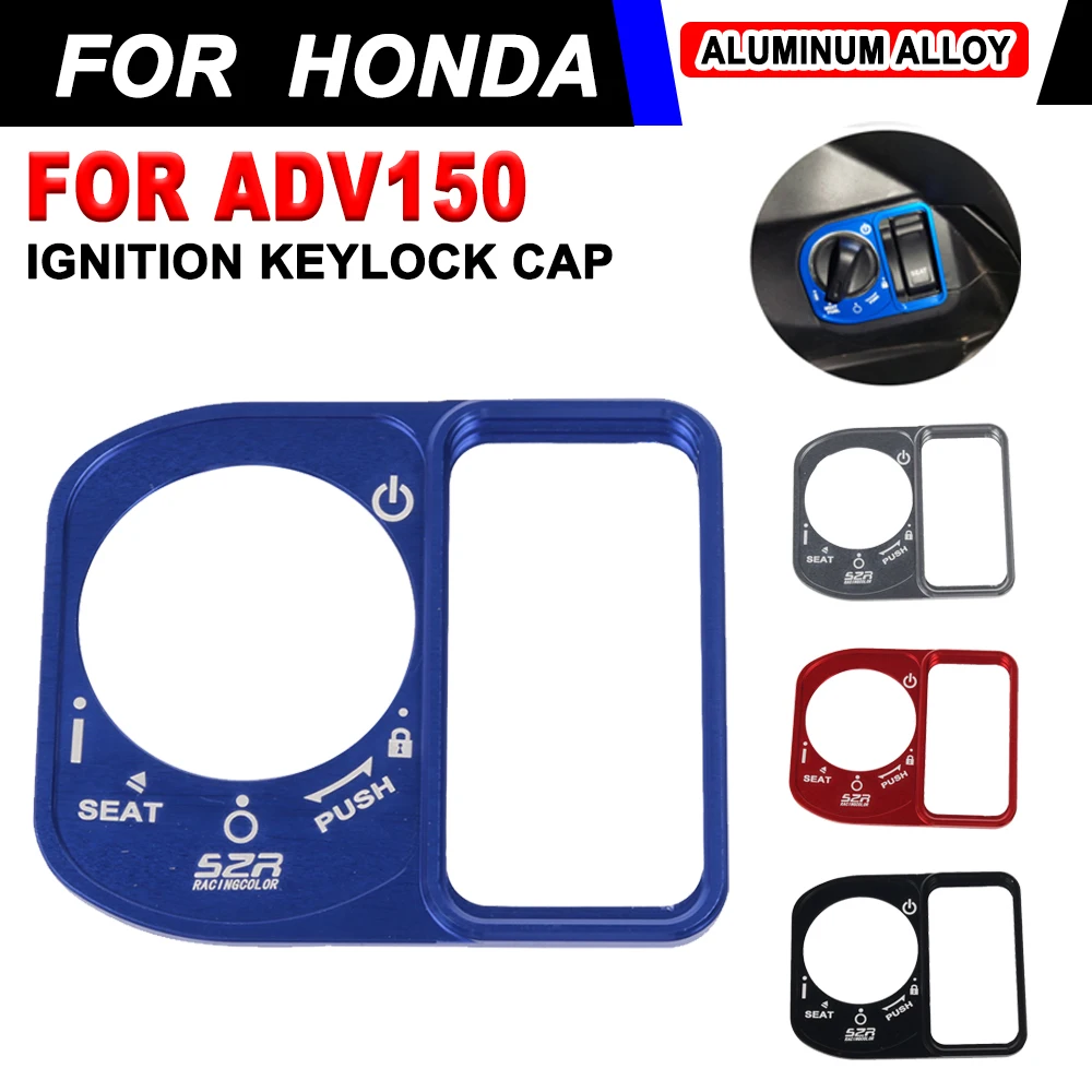 

Motorcycle Accessories For Honda ADV150 ADV 150 2021 2022 2023 Lgnition Lock Switch lid Ring Key Cover Switch Protection Device