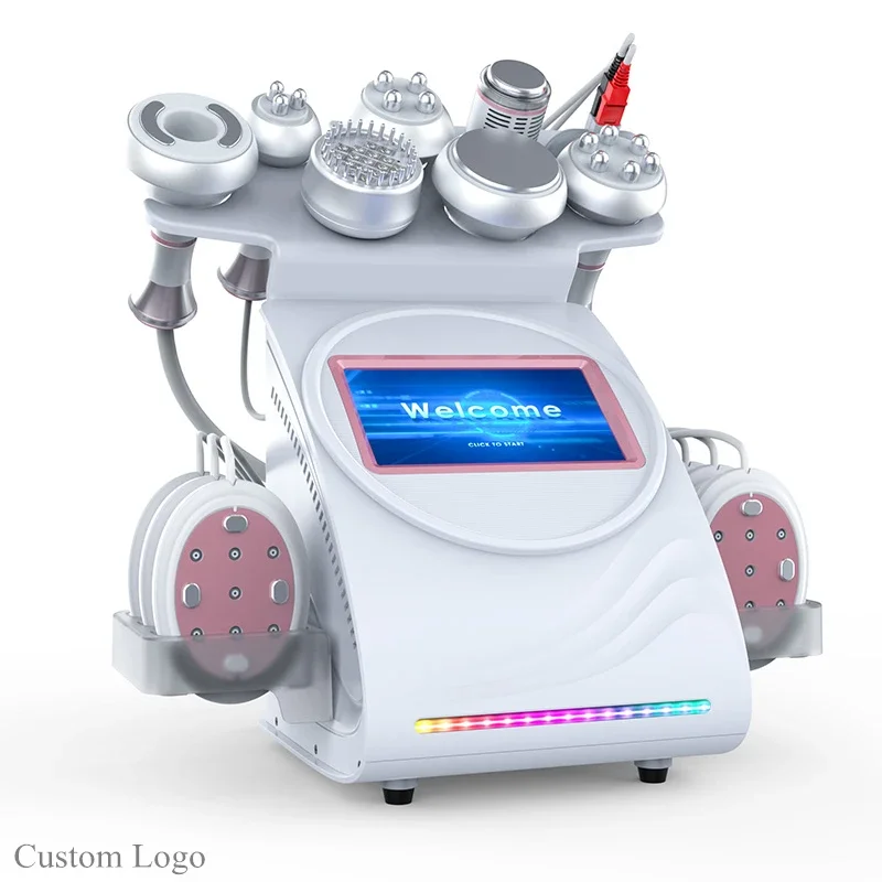 

9in1 80K cavitation therapy body shaping machine Slimming loss weight Removing cellulite removal vacuum cavitation machine