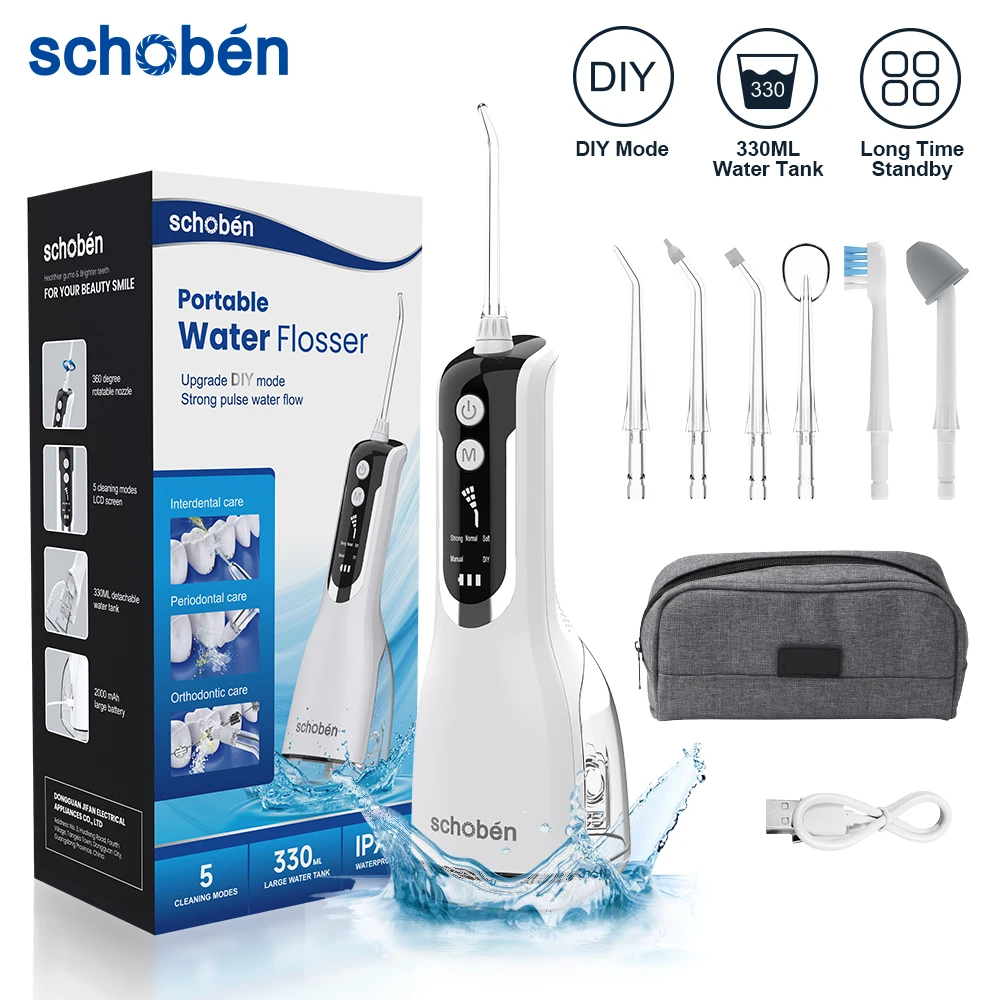 מכשיר השטיפה הדנטלי הנייד Schoben L12 🦷