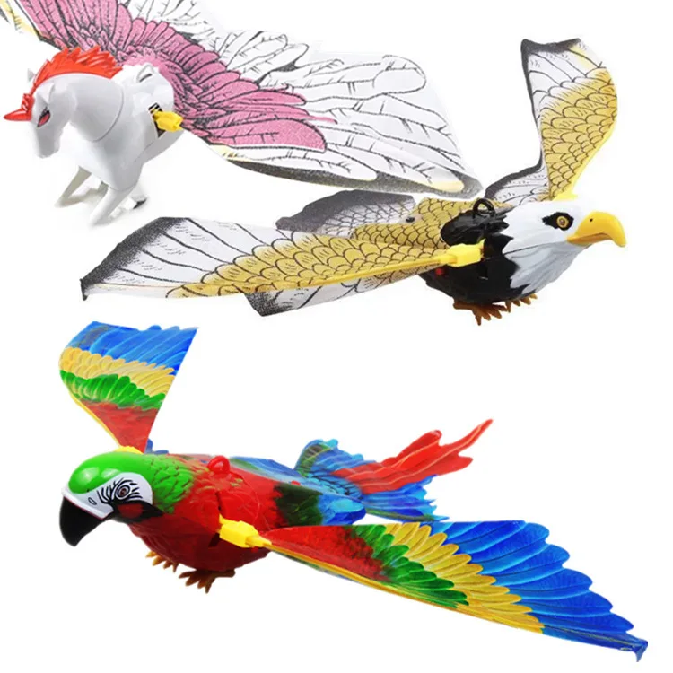 

Hanging Eagle Flying Bird cat Toy Simulation Bird Interactive pet Toys Electric Teasering Stick Scratch Rope Kitten Dog Toy