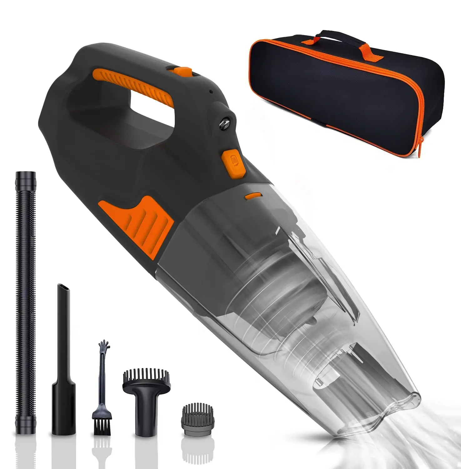 

2022 New Car Vacuum Cleaner Rechargeable Wireless Small Portable High Strong Suction Handheld Car Vacuum Cleaner for Car
