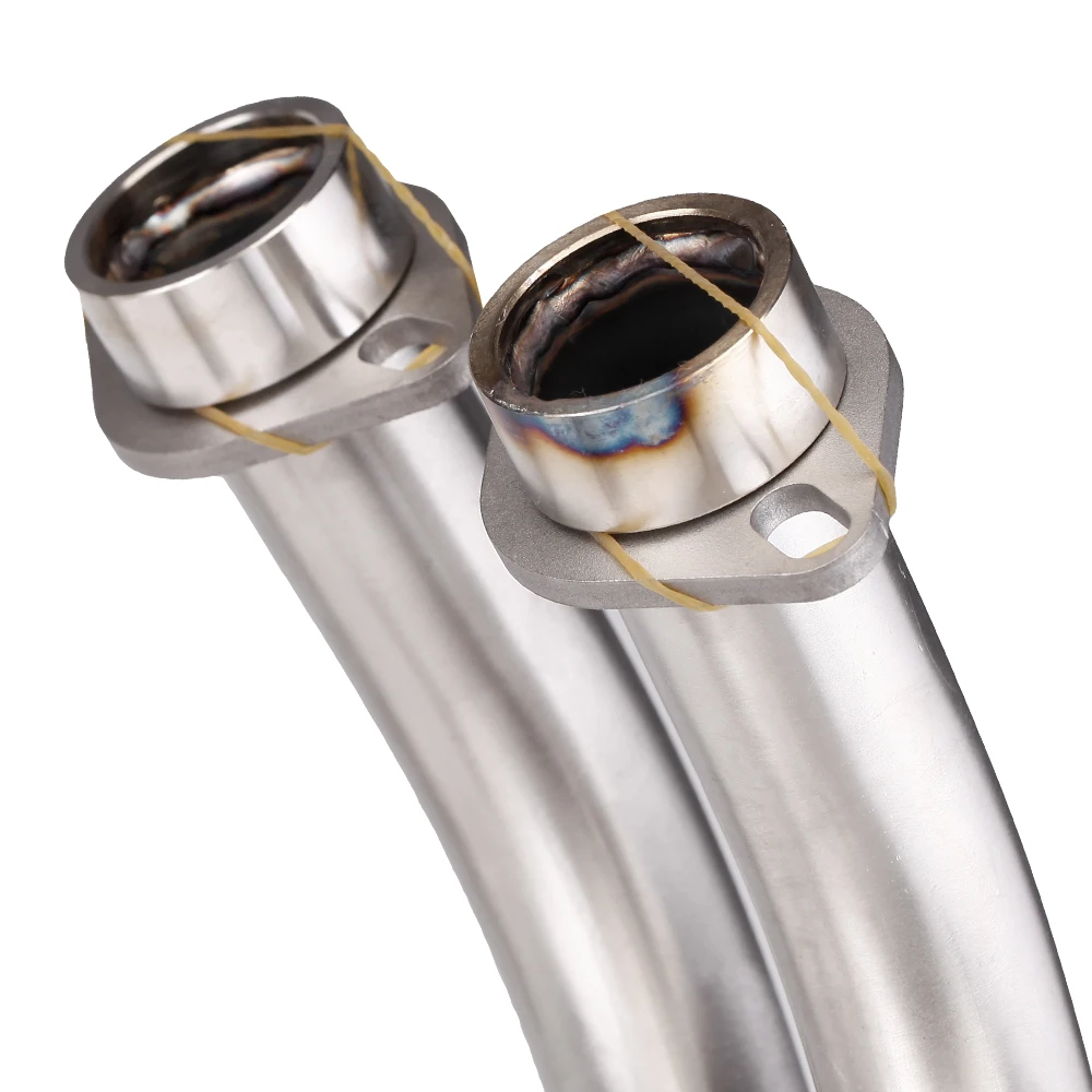 MT07 Exhaust System For Yamaha R7 FZ07 XSR700 2014-2026 Motorcycle Exhausts Pipe Kit Headers Tube CR-T Muffler