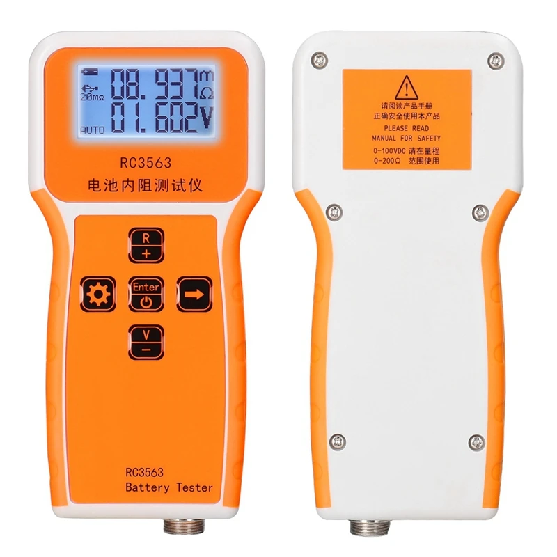 ABVJ-RC3563 Battery Voltage Internal Resistance Tester Trithium Lithium Iron Phosphate 18650 Battery Tester