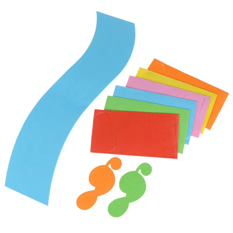 1Set Colorful Music Staples Baby Music Corner Ornament Kindergarten Preschool Room Decor Supply