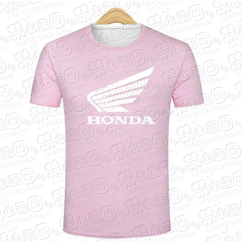 

Summer Men's Honda Logo T-shirt: Simple And Fashionable. Summer Casual Honda Logo Harajuku Breathable Top