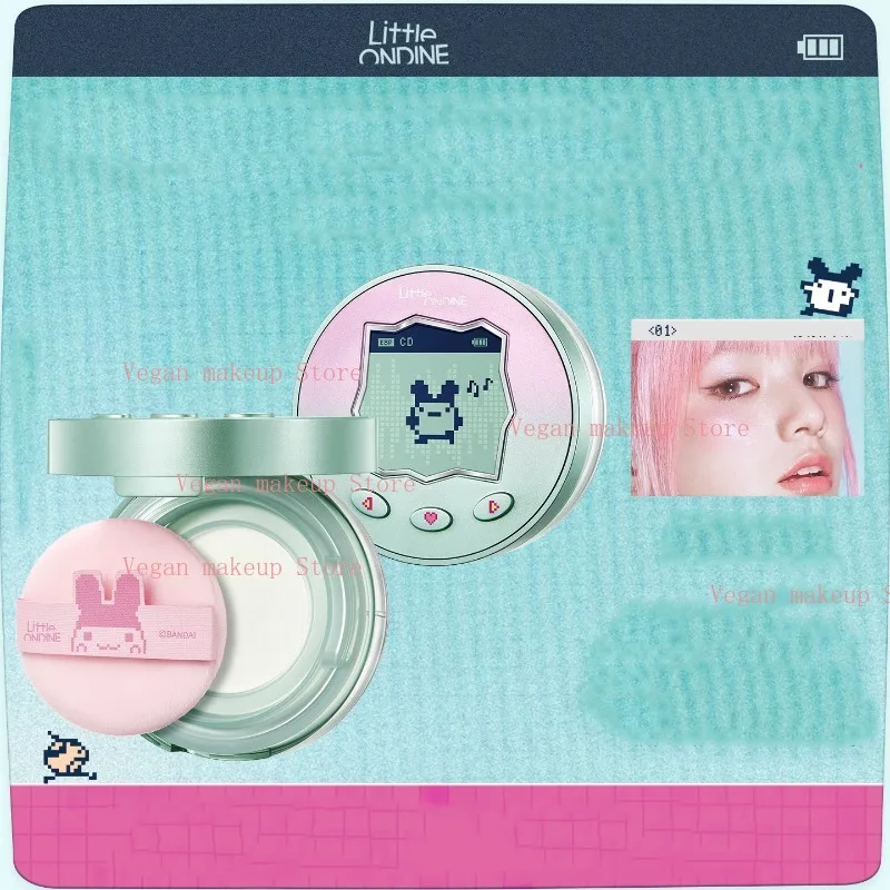 Little Ondine Makeup Loose Powder Long-Wear Setting Powder Soft-Focus Blur,12H Oil-Control,Natural Matte Finish