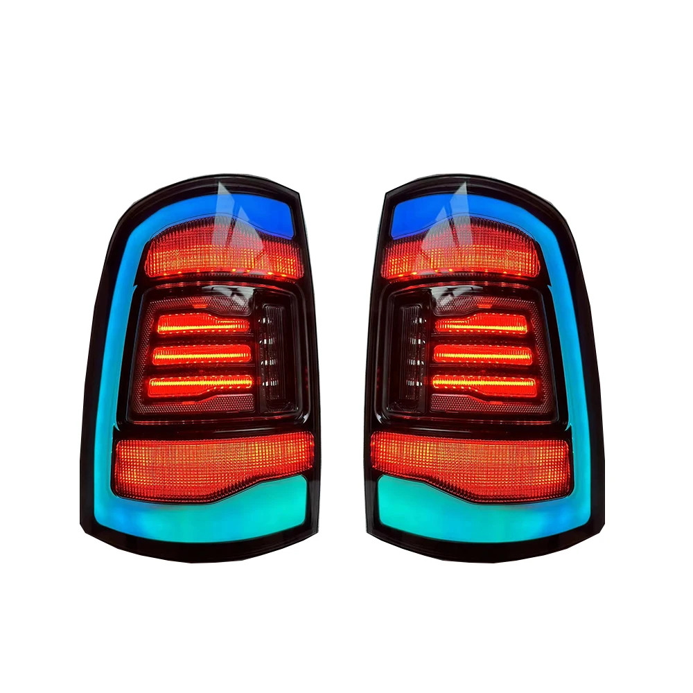 For Ram 1500 2013-2018 RAM 2500 2014-2018 Car Rear LED Tail Light Turn Signal Light Stop Brake Lamp Reverse Fog Lamp Tail Light