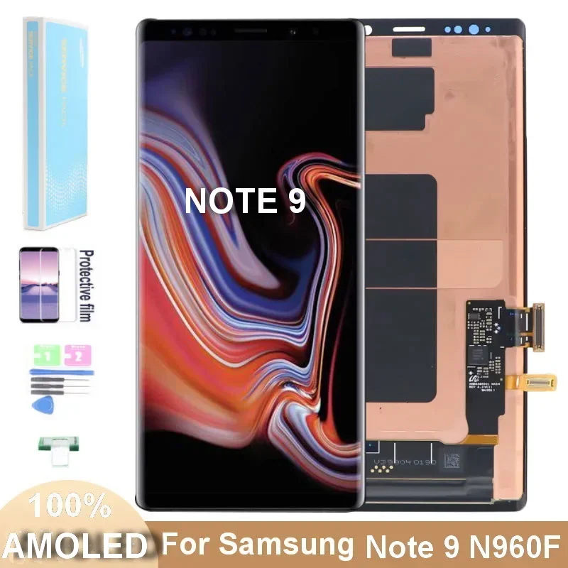 

SUPER AMOLED Note9 LCD For SAMSUNG GALAXY Note 9 Lcd Display N9600 SM-N960D SM-N960F LCD Touch Screen Digitizer Assembly