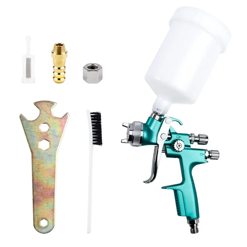 

Spray Gun 600ML/20.2Oz Repair Paint Spray Guns Painting Water Based Air Spray Gun