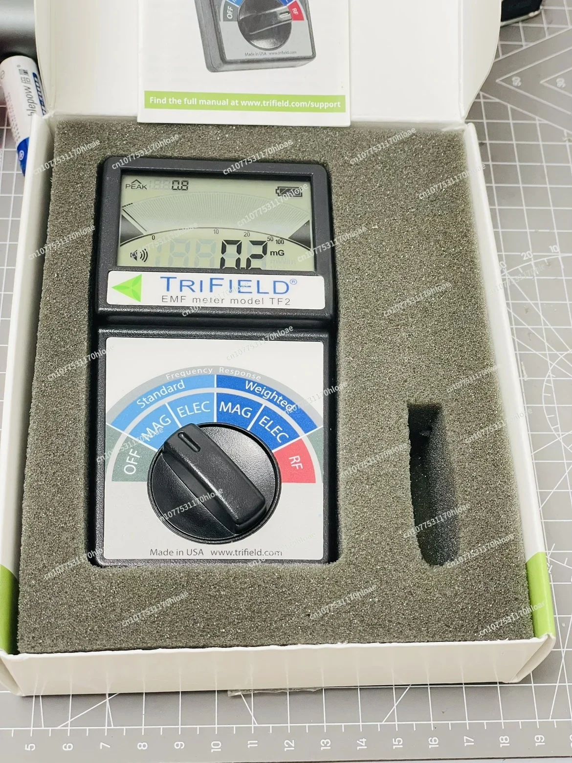 Trifield EMF Meter TF2 EM-Detector,Door and Door