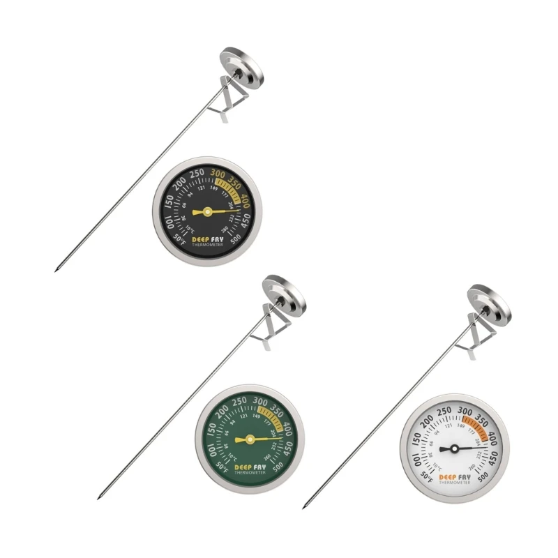 Dial Type Thermometer with Clip & 11.8