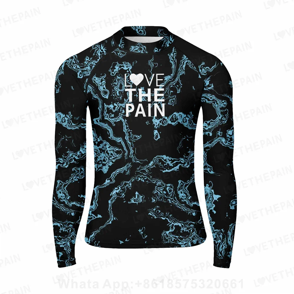 

Rashguard Men's Swimwear Top Uv Sun Protection Shirt Long Sleeve Rash Guard Diving Surfing Suits Surf Clothes Swimsuit