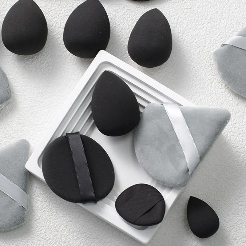 35 sztuk/zestaw Gąbeczki do makijażu Wielofunkcyjne Gąbki do Podkładu, Pudru Sypkiego, Mini Beauty Egg, Gąbeczki do Pudru w Kształcie Kciuka, Narzędzia do Makijażu