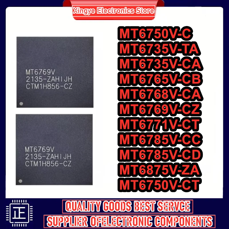 MT6750V-C MT6735V-TA MT6735V-CA MT6765V-CB MT6768V-CA MT6769V-CZ MT6771V-CT MT6785V-CC MT6785V-CD MT6875V-ZA MT6750V-CT in stock
