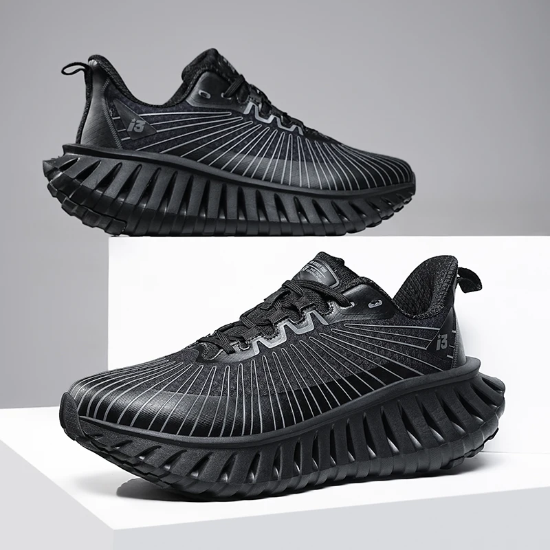 

Men's Running Shoes Jogging Cushioning Non-Slip Outdoor Couple Mesh Sneakers Breathable Off-road Shoes Luxury shoes Trainer Race