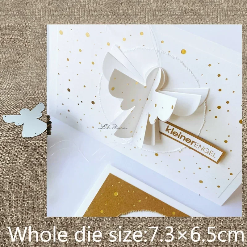 

New Design Craft Metal stencil mold Cutting Dies angel decoration scrapbook die cuts Album Paper Card Craft Embossing