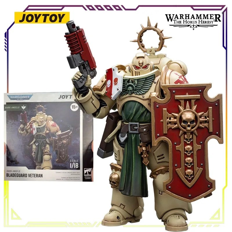 

JOYTOY Original Warhammer 40K Series Dark Angel Sword Guard Veteran Action Figure Model Toys Collectible Model Gifts for Boys