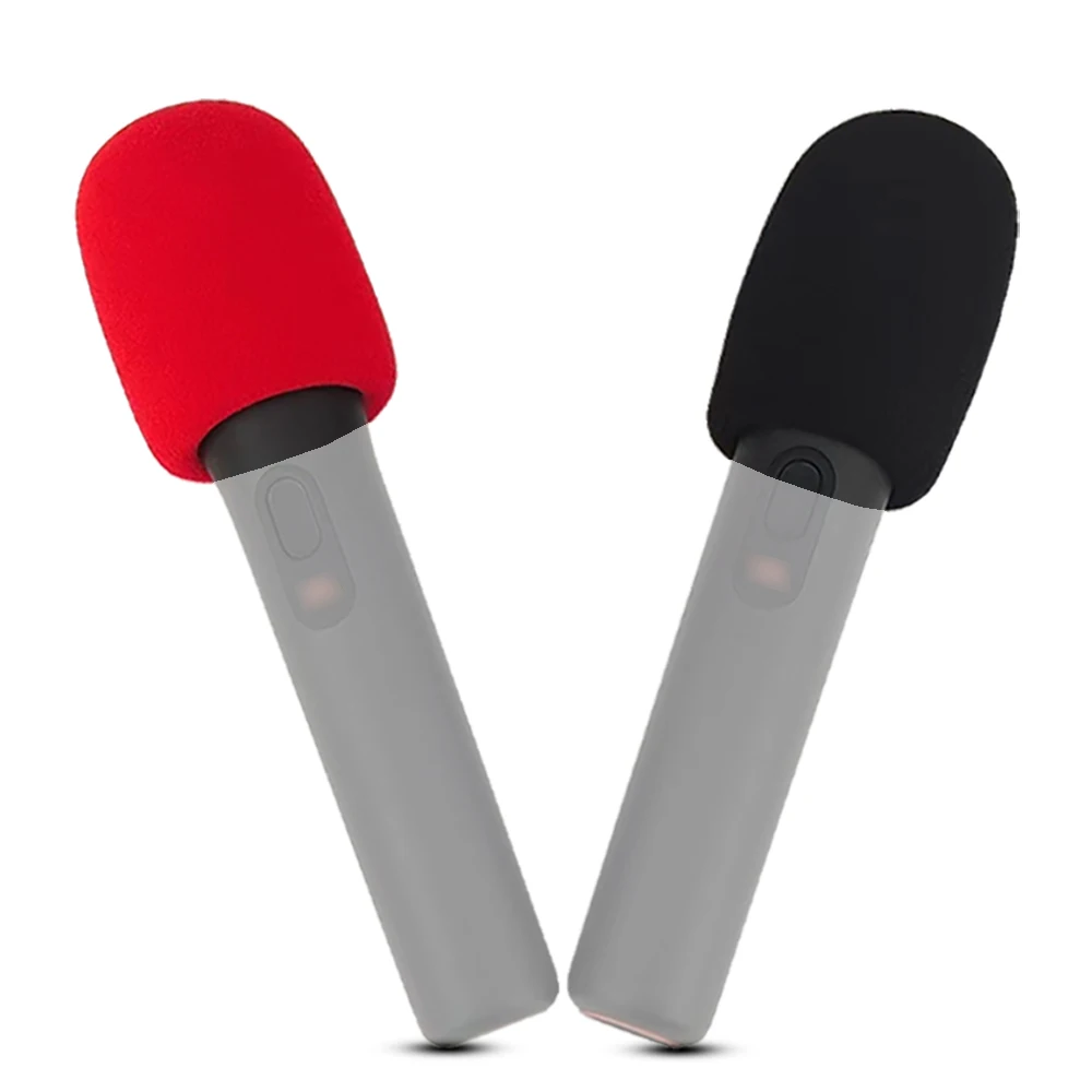 2 قطعة غطاء ميكروفون رغوة ل JBL Partybox ميكروفون لاسلكي الإسفنج الزجاج الأمامي غطاء رغوة ل JBL PartyBox Encore2 Mic