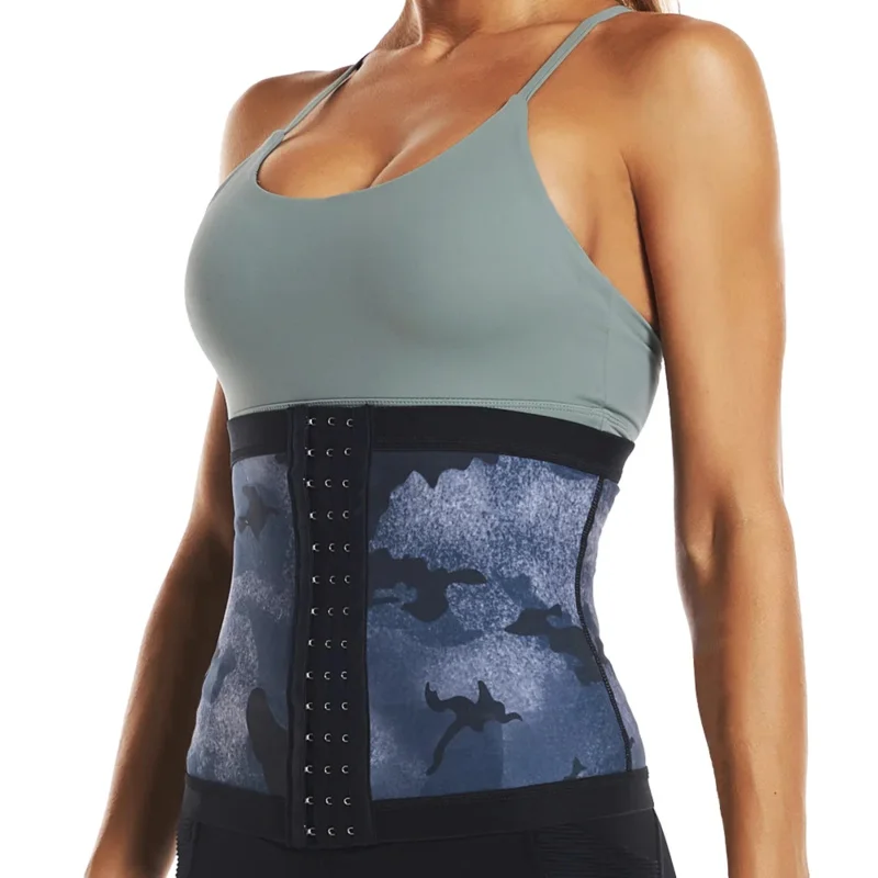 Frauen Sauna Taille Trainer Abnehmen Gürtel Gym Fitness Cincher Bauch Kontrolle Korsett Schweiß Fettverbrennung Body Shaper für Gewichtsverlust